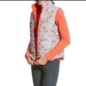 ARIAT GIRLS EMMA REVERSIBLE VEST